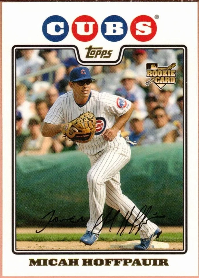 Micah Hoffpauir 2008 Topps Update Gold Foil - Image 1 of 1
