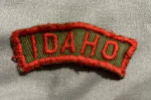 Idaho Khaki Und Rot Pfadfinder Staat Streifen - Bild 1 von 2