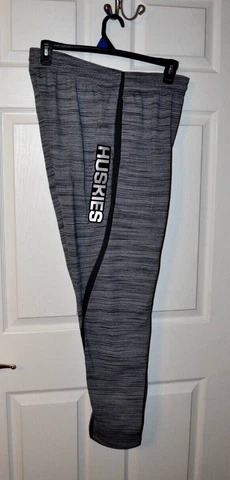 Men's Nike Elite Basketball UCONN Huskies Dri- Fit Track Pants Size Large Cover