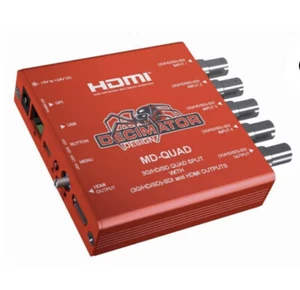 REDBYTE DECIMATOR MD-QUAD (QUAD SPLITTER) SIGNAL CONVERTER - Picture 1 of 6