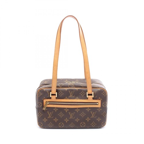 LOUIS VUITTON（LV） Borsa a tracolla Louis Vuitton Cite MM M51181 Monogram tela marrone usata LV donna