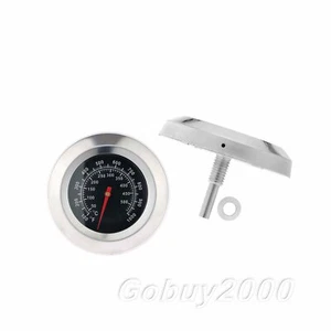 75mm Dial Face 1000℉ Barbecue BBQ Smoker Grill Thermometer Temperature Gauge HQ - Picture 1 of 12