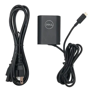 Original Dell HA30NM150 30W 20V 2A Series USB-C AC Adapter Charger w/Cord - Picture 1 of 7