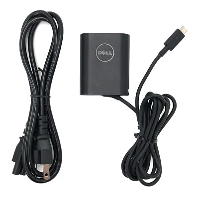 Cargador Adaptador CA USB-C Original Dell HA30NM150 30W 20V 2A Series Foto 1 de 4