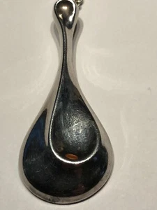 David Andersen Sterling Silber Tropfen Anhänger Norwegen Norweger Vintage Nac... - Bild 1 von 9