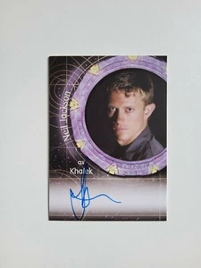 Stargate SG-1 Season 10 Auto A105 Neil Jackson as Khalek - Picture 1 of 2