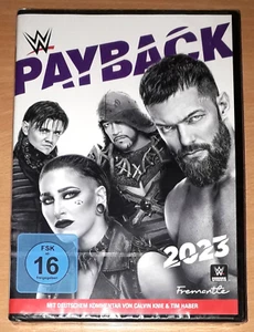 WWE - Payback 2023 DVD Wrestling RAW SMACKDOWN NXT AEW *NEU/OVP* - Bild 1 von 4