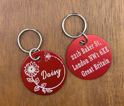 PAWPAW TAGS Customize Dog Cat ID Tags Personalized Pet  ID Tags Designed - Image 1 of 4