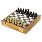 Shalinindia Stone Chess Set and Board 8 inch