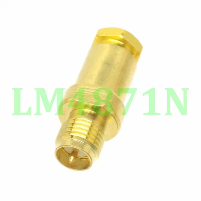 5pcs Connector RP.SMA female plug clamp RG174 RG316 LMR100 cable - Image 1 of 4