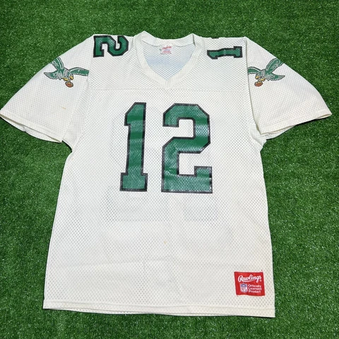 VTG 80s 90s Randall Cunningham Philadelphia Eagles NFL Jersey Rawlings Medium Cover