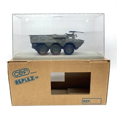 CEF Replex 43 Armored Camo Tank Military Renault Solido Utility Vehicle - Image 1 of 4
