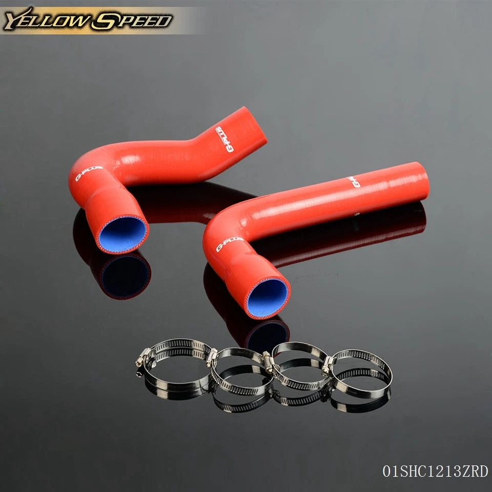 Kit de manguera de radiador de silicona roja apta para Ford Mustang/Falcon/Fairlane V8 1967-1970 Foto 1 de 4