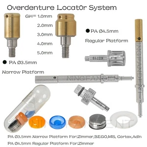 Pilar localizador de implantes 1-5,0 mm GH herramienta central de tapa macho para Zimmer Adin Mis Corte - Imagen 1 de 168