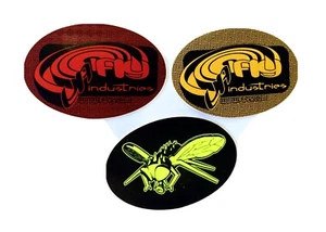 BLACK FLYS Retro Sunglasses Shades  Skateboarding Surfing  Fly Stickers Set Of 3 - Picture 1 of 2