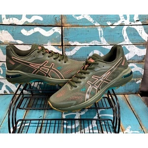 ASICS Womans Size 8.5W GT-2000 7 TRAIL Mantle Green/Olive Canvas Sneaker Shoe - Picture 1 of 10