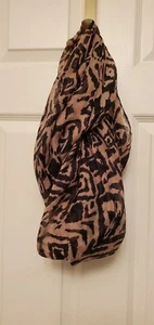  Scarf Cowl Snood, Neck Warmer Tubular polyester leopard print 28"X36" Loop - Picture 1 of 4
