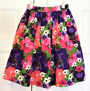 Gymboree Girls Falling For Feathers Watercolor Floral Skirt, Size 12, NWT - Picture 1 of 4