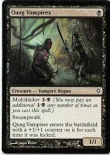 4 Quag Vampires - LP - Worldwake - mtg - x4 4x