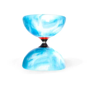 Serie SUNDIA Shining - Diabolo de triple rodamiento profesional - mármol/azul - Imagen 1 de 6