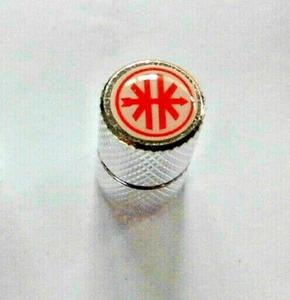 Valve cap metal with chalk emblem for tire valve mofa moped KKR LKR - Picture 1 of 12
