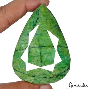 1000 Ct Natural Green Brazilian Emerald Pear Faceted Earth Mined Huge Size Gems - Picture 1 of 5