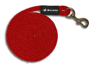 Red Horse Führstrick Hergestellt in den USA - 8' / Schwerlast Messing Druckknopf - KOSTENLOSER VERSAND! - Bild 1 von 2