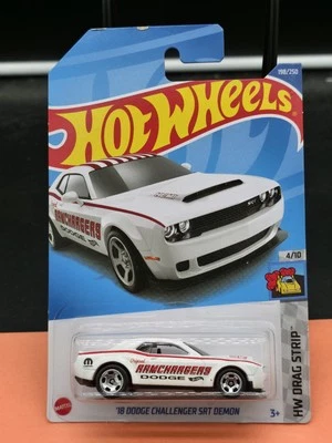 hot wheels ‘18 DODGE CHALLENGER SRT DEMON 4/10 - Image 1 of 2