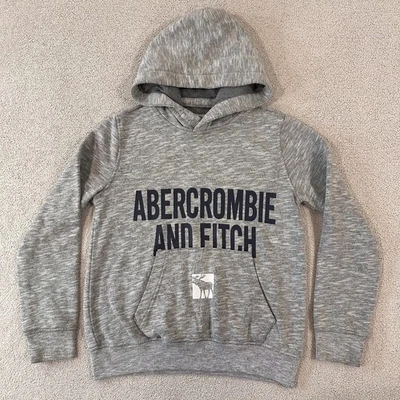 Abercrombie & Fitch Hoodie Sweatshirt Gray Kids Size 9/10 - Image 1 of 4