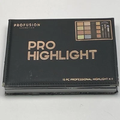 Profusion Cosmetics Pro Highlight 15 pc Professional Highlight Kit NEW-SEALED - Image 1 of 4