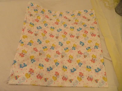 Vintage 1983 American Greetngs Care Bear Fabric 44" x 72" - Image 1 of 4