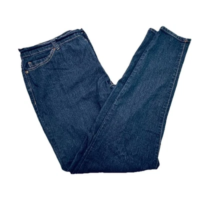 Pantalones de mezclilla Forever 21 para mujer talla 14 talla grande elásticos azules tiro medio Foto 1 de 4