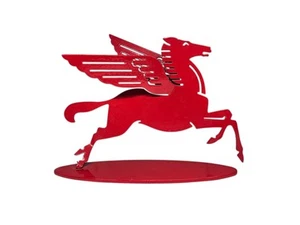 Vintage Mobil Öl Pegasus Statue Mobil Gas Pegasus Skulptur 5,75" rot Öl & Gas - Bild 1 von 10