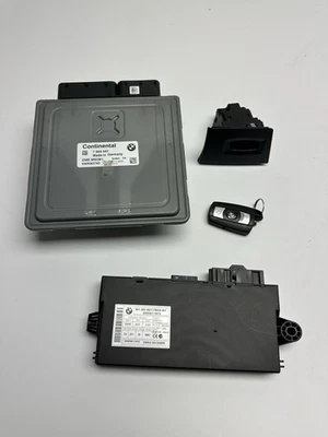 07-10 BMW 335i N54 E90 E92 E93 ECU DME MÓDULO DE CONTROL DEL MOTOR CAS JUEGO DE LLAVES *NOTA* Foto 1 de 4
