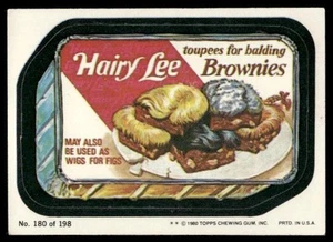 1980 Topps Wacky Packages (3rd Series Rerun) #180 Hairy Lee - Picture 1 of 2