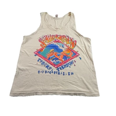 Vintage Schlitterbahn Tank Top Mens Large T Shirt Single Stitch New Braunfels TX - Image 1 of 4