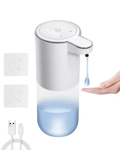 Automatic Soap Dispenser Touchless-Rechargeable,Liquid soap Dispenser-4 Adjus... - Picture 1 of 9