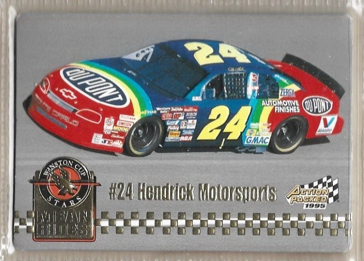 Jeff Gordon's Car 1995 Pinnacle Action Packed Stars #40 - Image 1 of 1