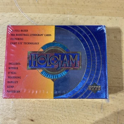 Juego de 36 cartas con litograma Holojam de la NBA Upper Deck 1994 Michael Jordan Shaq NUEVO sellado Foto 1 de 4