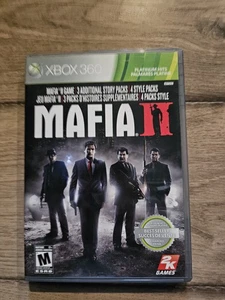 Mafia II: Platinum Hits (Microsoft Xbox 360, 2010) CIB CON MAPA - Imagen 1 de 7