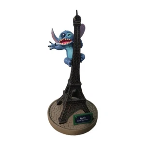 Disney Parks Epcot France Stitch Figurine on Eiffel Tower - Picture 1 of 6