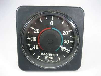 B&G//H2000//Synchro Magnified Wind/Analogue Gauge-TESTED GOOD - Image 1 of 4
