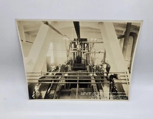 1931 Vintage Sepia 8x10 Photo-NY Central RR 50 Ton Whirler Derrick Boat-Delaware - Picture 1 of 4