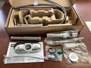 NUEVO Grifo de baño Moen 6402 Belfield 1 manija cromo pulido con drenaje B49 - Imagen 1 de 7