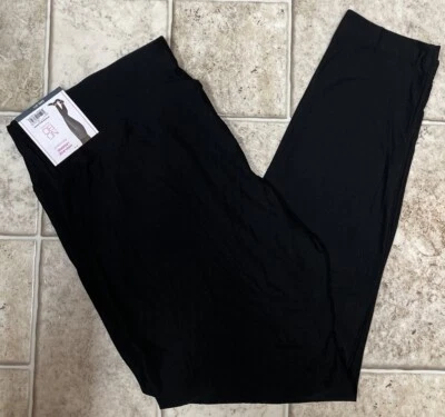 NWT Womens Black Sueded No Boundaries High Rise Ankle Legging Pants Size XXXL 21 - Image 1 of 4