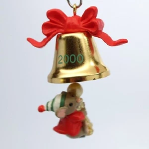 2000 Hallmark Ornament ~ 2000 A Friend Chimes In - Club - MINIATURE QXC4491 NIB - Picture 1 of 1
