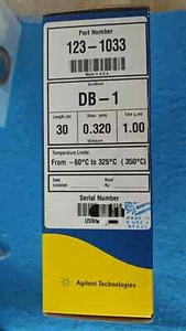 1PZ NUOVO Agilent 123-1033 colonna cromatografica spedizione DHL - Foto 1 di 1