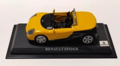 DE AGOSTINI USATO 1:43 AUTO DIE CAST RENAULT SPIDER 1997 GIALLO EDI 7 VARIE - Immagine 1 di 4