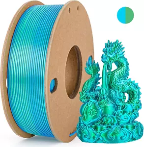 Silk PLA 3D Printer Filament Triple Color Silk PLA Filament 1.75Mm 3D Printing ( - Picture 1 of 11