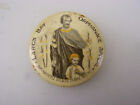 1910'S Pin Back Badge Largs Bay Orphanage Appeal "Suffer Litle Children..." 2345